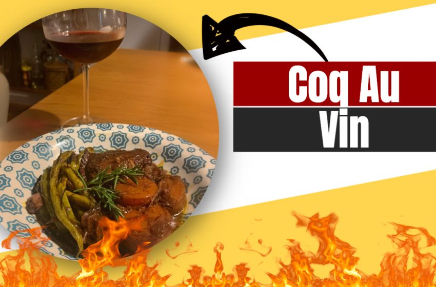  Coq au Vin Frango no Vinho Tinto