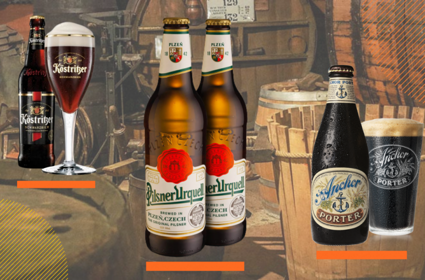  Cervejas Kostritzer, Pilsner Urquell, Anchor Porter, suas origens e aonde comprar!
